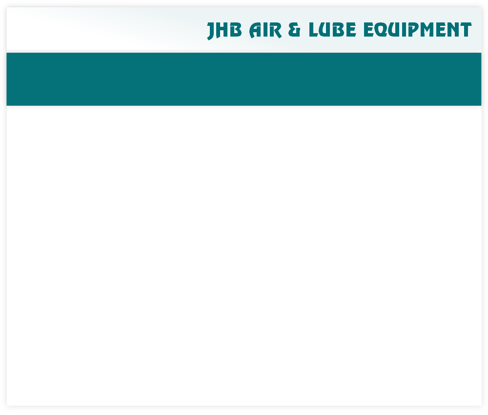 JHB AIR & LUBE EQUIPMENT