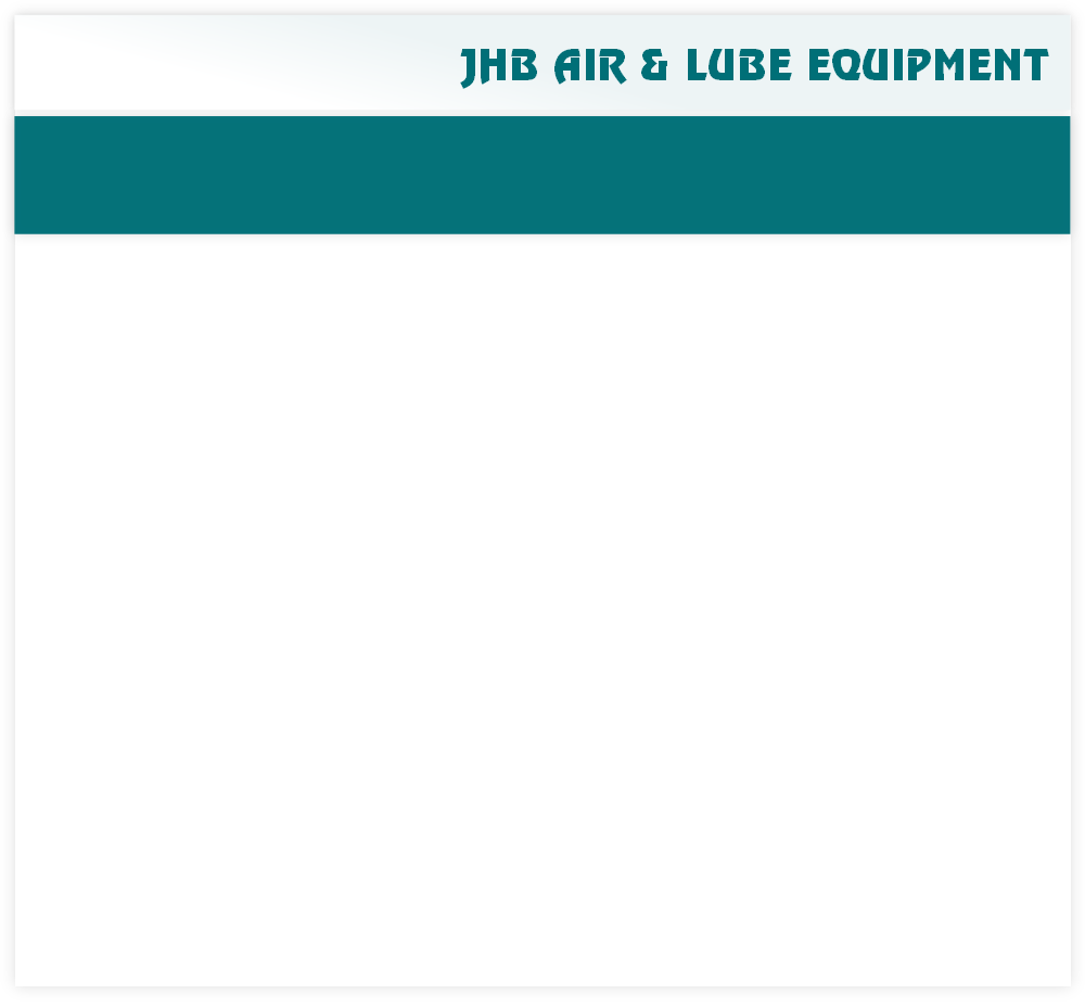 JHB AIR & LUBE EQUIPMENT